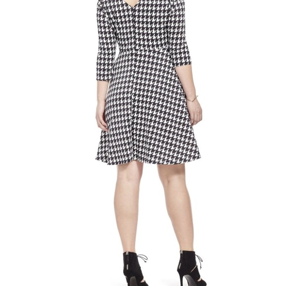 LucieLu houndstooth 2x dress - Picture 2 of 3